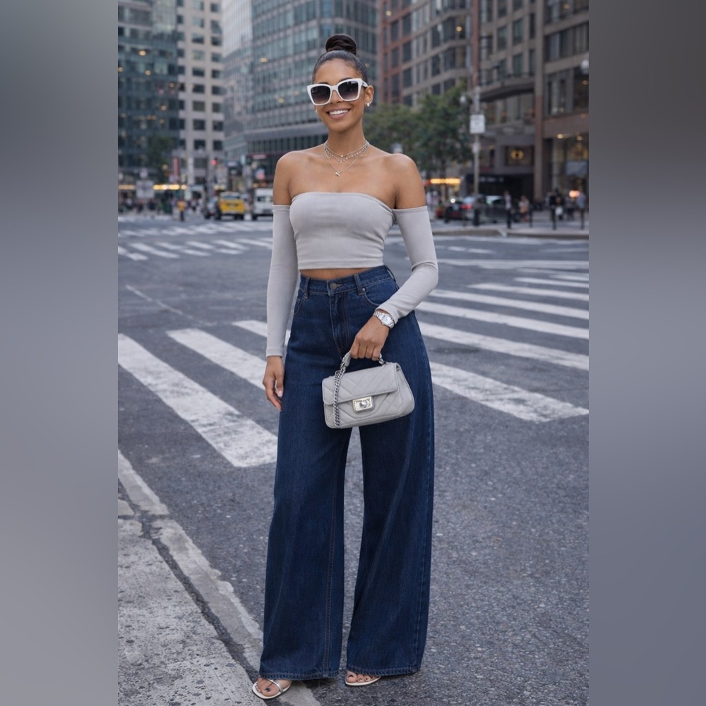 LAST CHANCE SUSANA MONACO tube top with sleeves